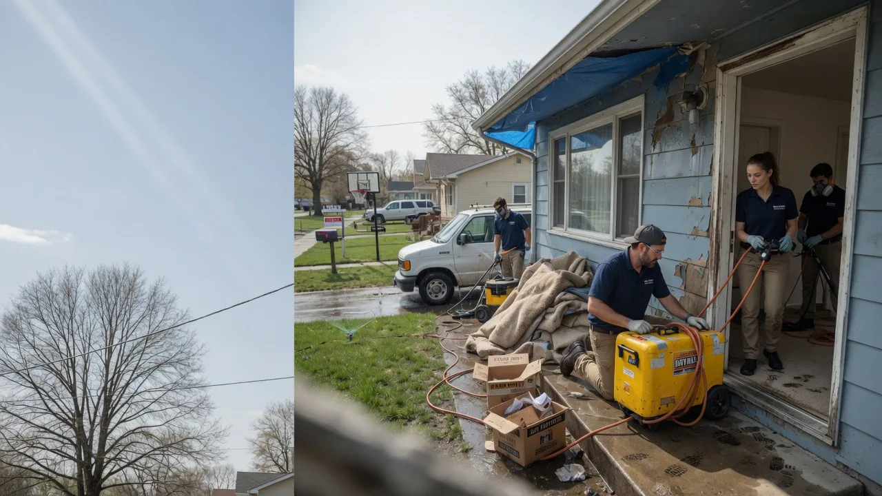 Basement Flood Cleanup in Palmyra, MI near me